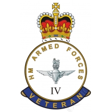4th Btn Parachute Regiment HM Armed Forces Veterans Sticker